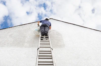 Peinture extérieure à Melleroy — façades et ravalement